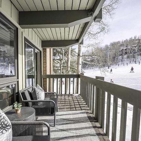 True Ski-In Ski-Out 2 BR Stunning Mountain Views! Snowmass Village Exterior foto