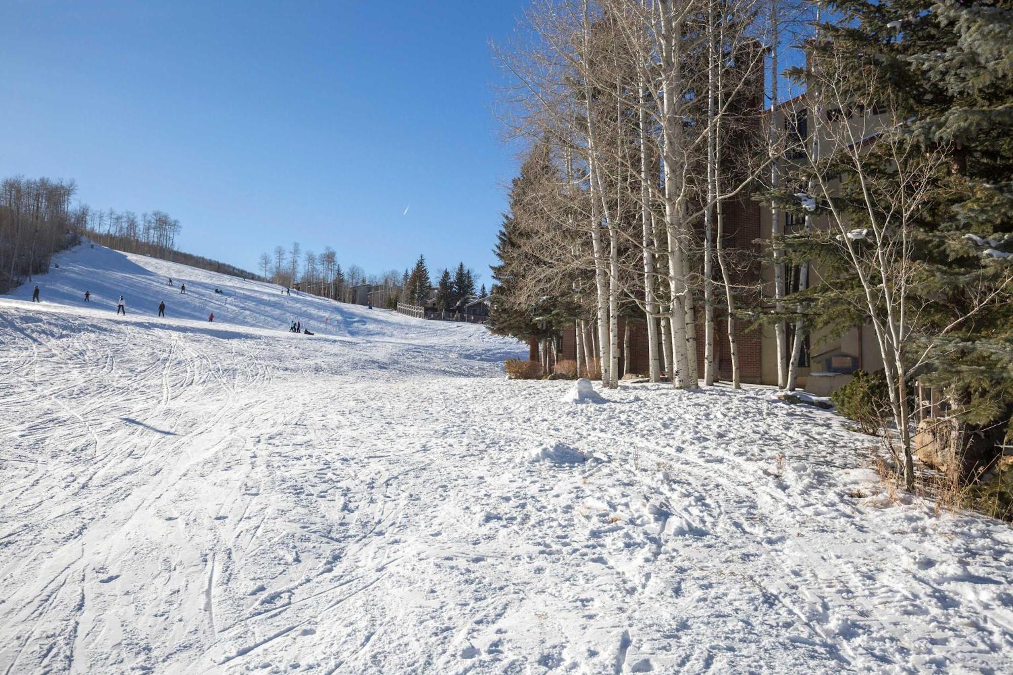 True Ski-In Ski-Out 2 BR Stunning Mountain Views! Snowmass Village Exterior foto