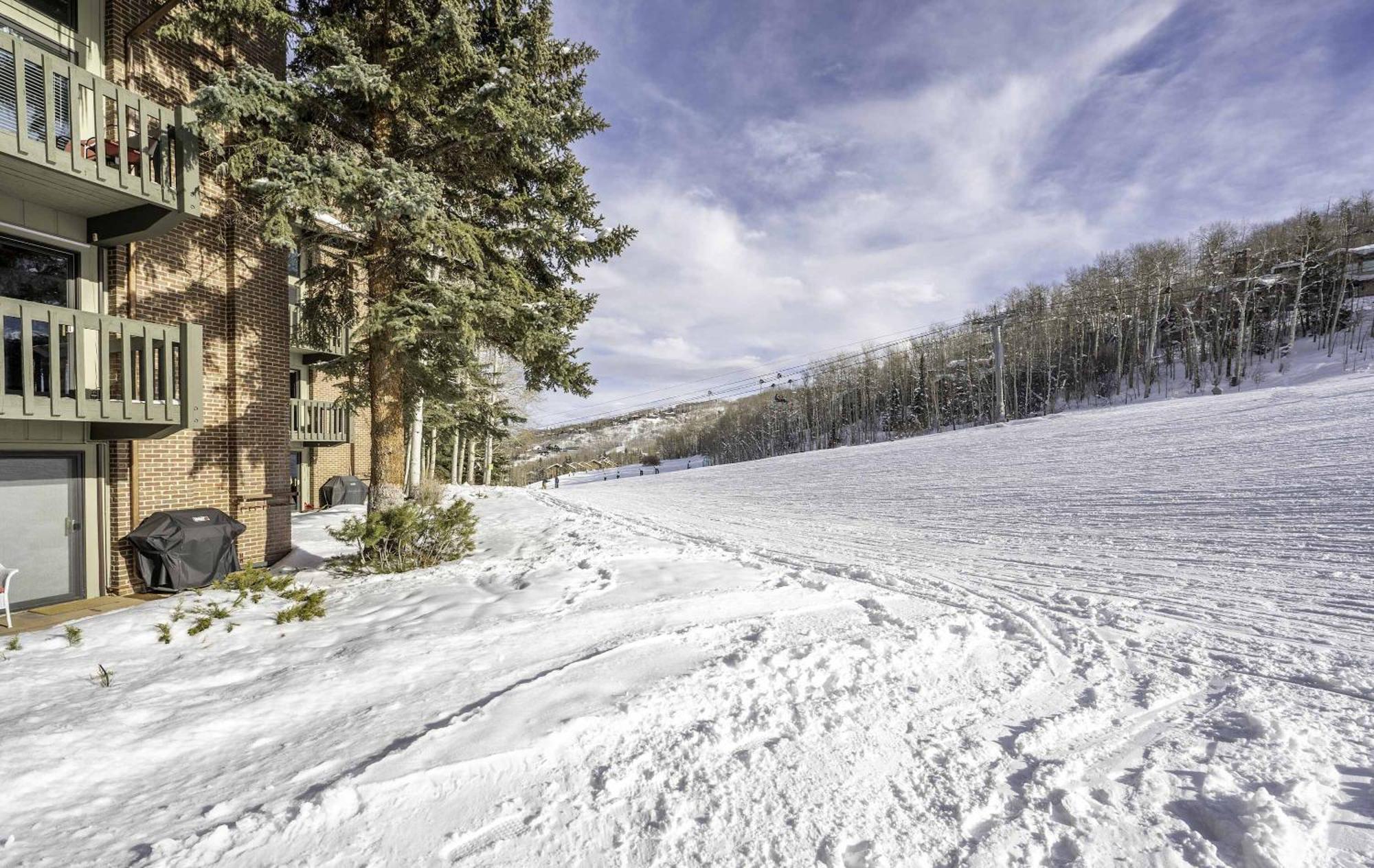 True Ski-In Ski-Out 2 BR Stunning Mountain Views! Snowmass Village Exterior foto